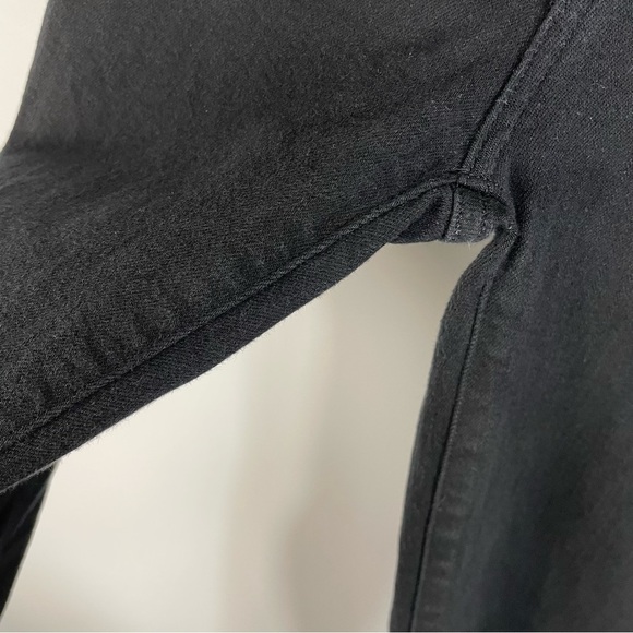 DENIM Forum The Lola High Rise Skinny Crop Jeans Black - Picture 7 of 15